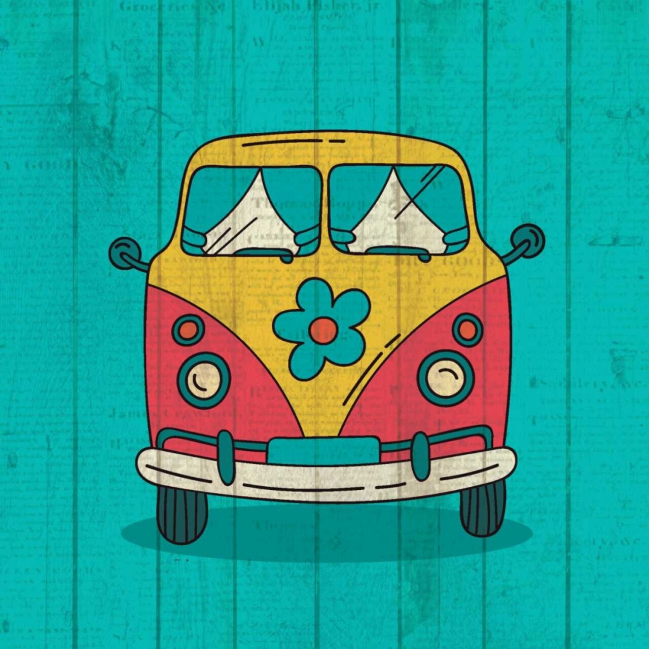 Groovy 3 Poster Print by Kimberly Allen - Item # VARPDXKASQ450C